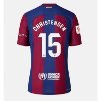 Barcelona Andreas Christensen #15 Hjemmebanetrøje Dame 2023-24 Kortærmet